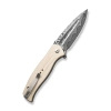Civivi Incindie Ivory G10 Folding Knife, Damascus (C23053-DS1)