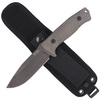 LionSteel Green Canvas, Black Blade (M5B CVG) Knife