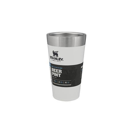 Stanley ADVENTURE 0.47L thermal beer mug - white