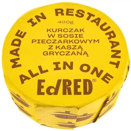 EdRed - Chicken dish in mushroom sauce with buckwheat groats 400 g