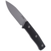 LionSteel Bushcraft G10 Black / Satin Blade knife (B35 GBK)