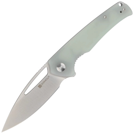 Sencut Mims Natural G10, Satin 9Cr18MoV Folding Knife (S21013-2)