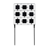 RazorGun - Wheel-and-crosshair steel wind target