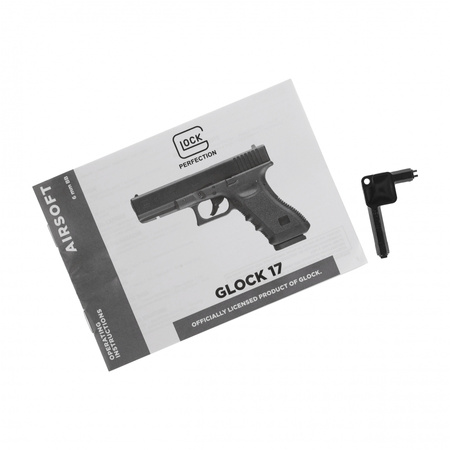 Glock - ASG Glock 17 replica pistol. 6 mm CO2