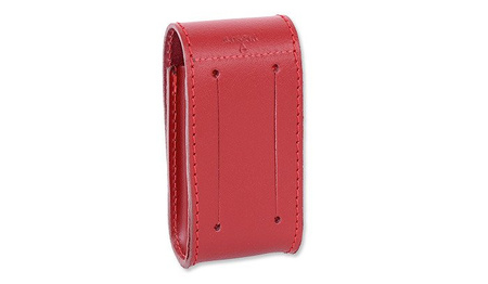 Victorinox leather pocket knife case - Red - 4.0521.1