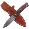 LionSteel Bushcraft Walnut / Satin Blade knife (B35 WN)