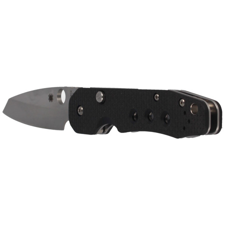 Spyderco Smock Carbon Fiber / G-10 Plain Folding Knife - C240CFP