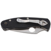 Spyderco Persistence G-10 Black Plain Folding Knife - C136GP