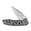 Civivi Anaaki Gray Aluminum, Satin Nitro-V Folding Knife (C24039-2)