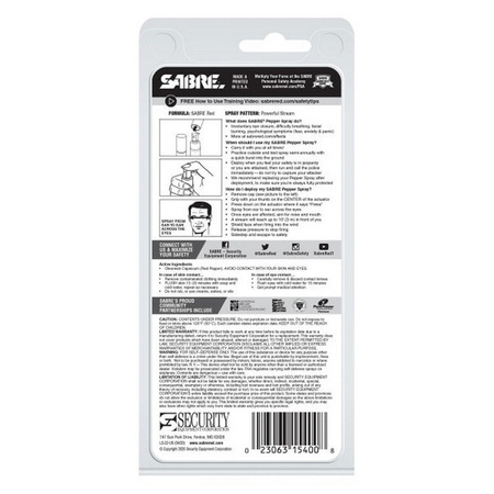 Sabre Red - Lipstick pepper gas (P-CL-LS-22-US) - jet