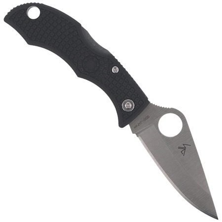 Spyderco Ladybug 3 FRN Black Plain Folding Knife - LBKP3