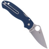 Spyderco Para 3 FRN Cobalt-Blue SPY27 Plain Folding Knife (C223PCBL)