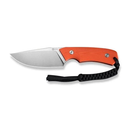 CIVIVI Gander Orange G10 knife, Satin 14C28N by Matt Gentry (C24058B-1)