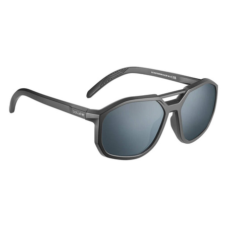 Bolle Safety - Altus Silver Flash Polarized Lens Safety Glasses - Black - ALTUST50M