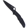 Spyderco Pacific Salt 2 Black Blade FRN Plain Folding Knife (C91PBBK2)