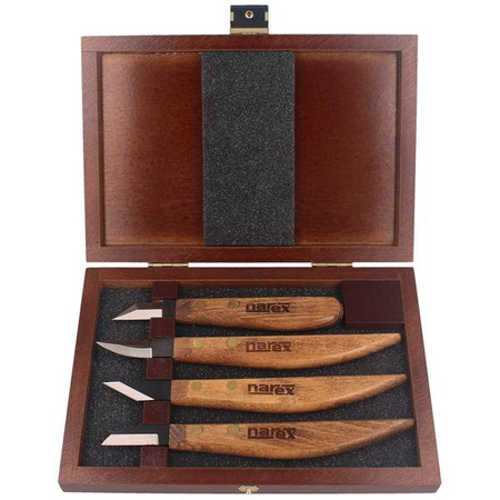 Carving knife set - Narex Profi 4 pcs (869100)