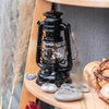 Oil lamp - Feuerhand Hurricane Lantern 276 - Black