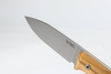 LionSteel Bushcraft Olive Wood / Satin Blade knife (B35 UL)