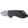 CIVIVI Elementum Flipper knife Twill Carbon Fiber / Black G10, Damascus (C907DS)