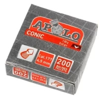 Apolo - Conic 4.5 mm shotgun shell, 200 rounds. 0.45g/7.0gr (20005)