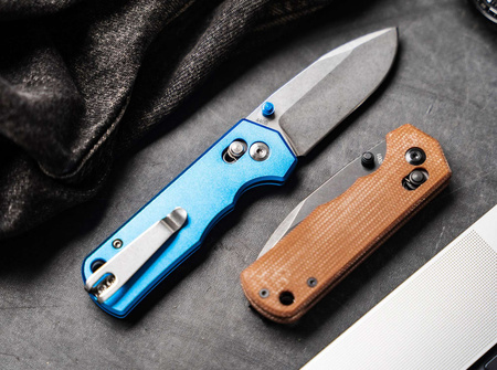 Boker Magnum - Rockstub Blue Elox Knife