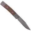 LionSteel bestMAN Natural Canvas Micarta Folding Knife, Clip Blade (BM1 CVN)