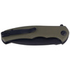 Civivi Mini Praxis OD Green G10 Folding Knife, Black Stonewashed D2 (C18026C-1CP)