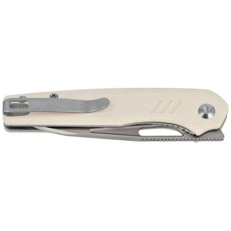 Civivi Guile Ivory G10 Folding Knife, Satin 14C28N by Shawn Ashmore (C24062B-3)