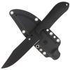 Spyderco Perrin Street Bowie Black Blade Plain Knife - FB04PBB