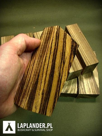 Zebrano Wood - Block