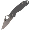 Spyderco Para 3 G-10 Dark Gray Maxamet Plain Folding Knife - C223GPDGY