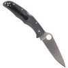 Spyderco Endura 4 FRN Gray Flat Ground Plain Folding Knife (C10FPGY)