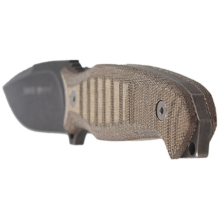 Viper David Evolution Green Canvas Micarta Knife, DSW by Rumici (VT4002ECG)