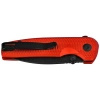 Civivi Knife Mini Shakan Red Aluminum, Blackstonewashed Nitro-V Folding Knife (C20052F-2)