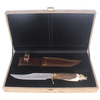 Muela Deer Stag 160mm Hunting Knife, Gift Box (WOLF-16A)