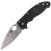 Spyderco Manix 2 Black Lightweight Plain Folding Knife - C101PBK2