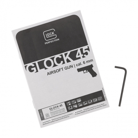 Glock - Replica ASG pistol Glock 45 6 mm gas