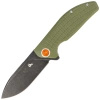 BlackFox Acutus OD Green G10, Black PTFE D2 folding knife by Grigorii Matveev (BF-764 OD)