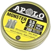 Apolo - Monster 5.52 mm shotgun shell, 200 rounds. 1.65g/25.4gr (19931-2)