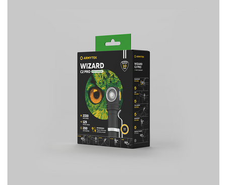 Armytek Wizard C2 Pro Magnet USB Warm 3-in-1 Flashlight