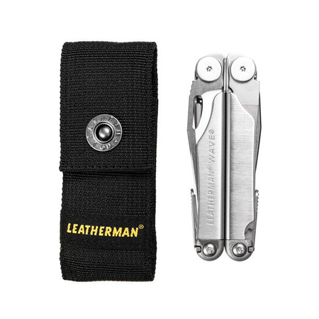 Leatherman Wave Plus multitool (832524) stainless - 18 tools