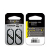 Nite Ize Carabiner - S-Biner #1 - 2 Pack- Black