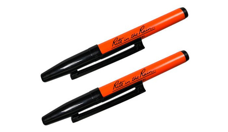 Rite in the Rain - All Wether Belt Clip Pen - Orange - set of 2pcs