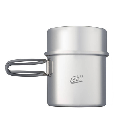 Esbit - Tourist pot with lid - steel - 1L