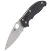 Spyderco Manix 2 G-10 Black Plain Folding Knife - C101GP2