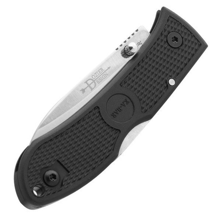 Ka-Bar 4062 Folding Knife - Dozier Folding Hunter - Black