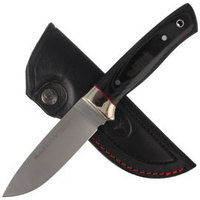 Muela Full Tang Black Micarta 100mm Hunting Knife (KODIAK-10M)