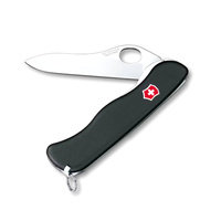 Victorinox - Sentinel Clip pocket knife - Sheepsfoot - 1.4410 - Black - 0.8416.M3