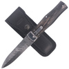 Mikov Predator Damascus Buffalo Horn Knife (241-DR-1/KP)