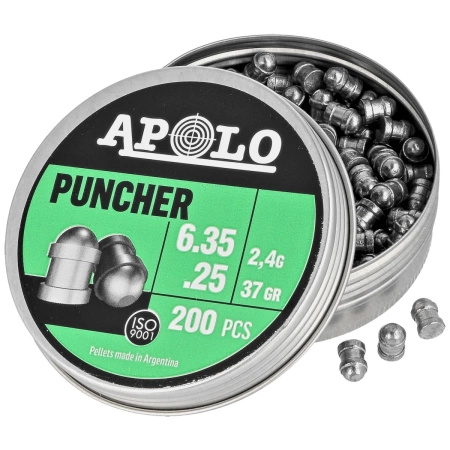 Apolo Puncher 6.35 mm shotgun shell, 200 rounds. 2.40g/37.0gr (19972)